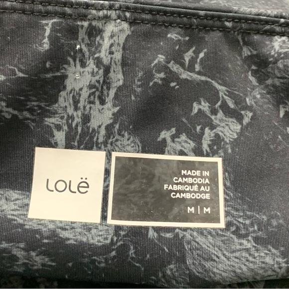 Lole Grey Black Pattern Leggings - Picture 6 of 11